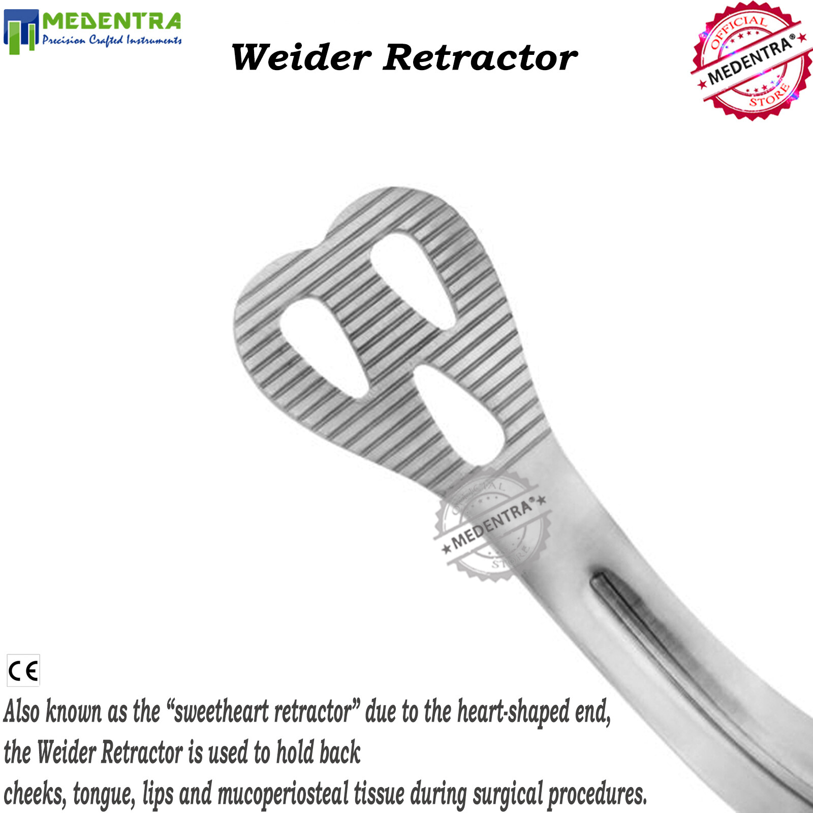 Dental Weider Tongue and Cheek Retractor Mouth Gags Sweetheart