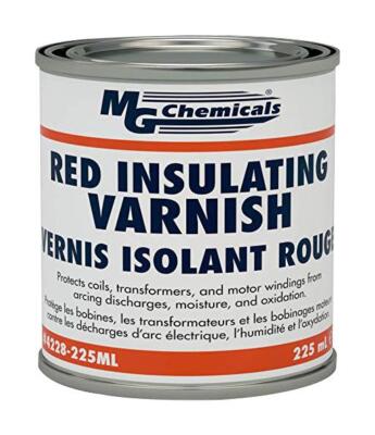 MG Chemicals 4228A Roter GLPT-Isolierlack, Klasse H Wärmeschutz, 225 ml