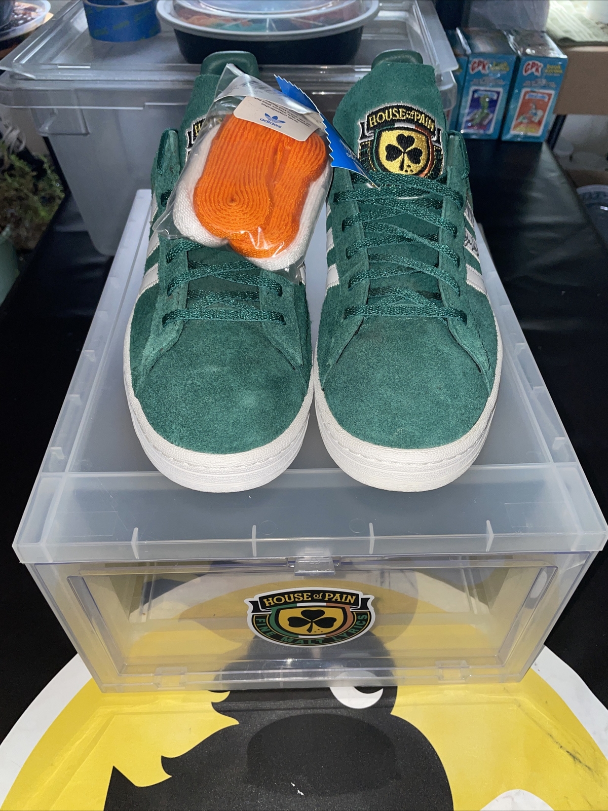 Adidas Campus 80 House Of Pain sneakers Rare G05553 Mens Sz 14 image 10