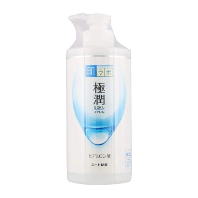 Rohto Hada Labo Gokujyun Super Hyaluronic Hydrating Acid Lotion Moist Pump 400ml