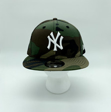 New Era 9Fifty Para hombres New York Yankees MLB Snapback Gorra Gorra Camuflada Ajustable