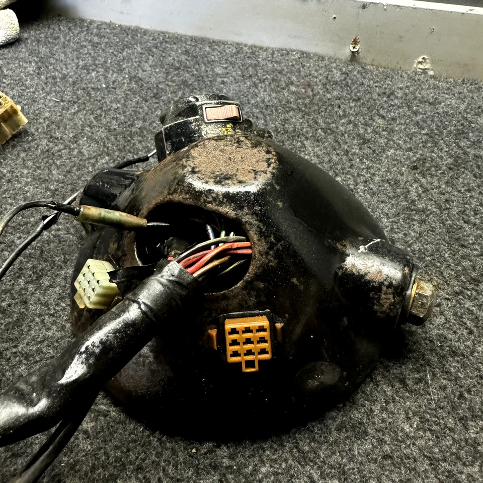 76-77 Kawasaki KE175 125 OEM CARCASA DE FARO CARCASA ARNÉS DE CABLEADO PRINCIPAL Foto 2 de 4