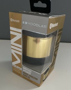 moodlab mini wireless speaker