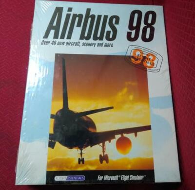 Airbus 98 for Microsoft Flight Simulator PC CD-ROM Big Box  NEU & OVP  