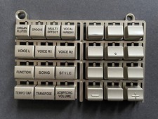 Yamaha Psr 740 Keyboard - Buttons Menu