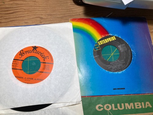 Vintage Lot 12 Soul RnB Vinyl 45s Records VG Jackie Wilson - Picture 9 of 10