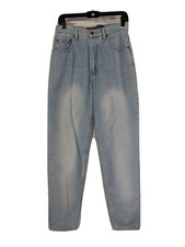 Route 66 Light Stone Wash Denim High Waist Relaxed Fit Mom Jeans Size 9 10