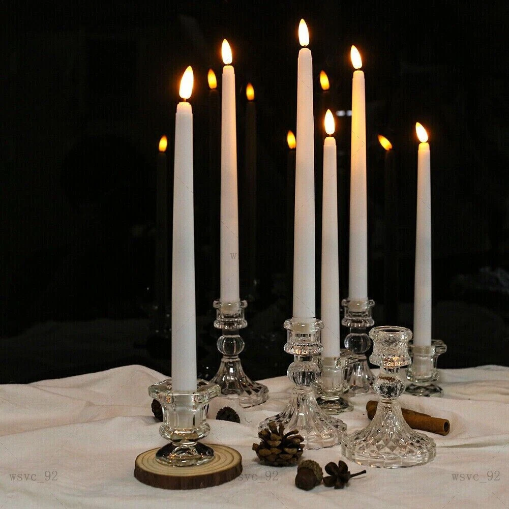 Candles with 2024 lights in them
