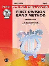 FIRST DIVISION BAND METHOD LEVEL 1 "BELLS" MUSIC BOOK-BRAND NEW ON SALE-PROGRAM!