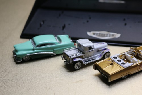 Hot Wheels Legends Elvis Cadillac, Kustom Merc, Hirohata Merc, Ala Kart, w/ case - Picture 5 of 8