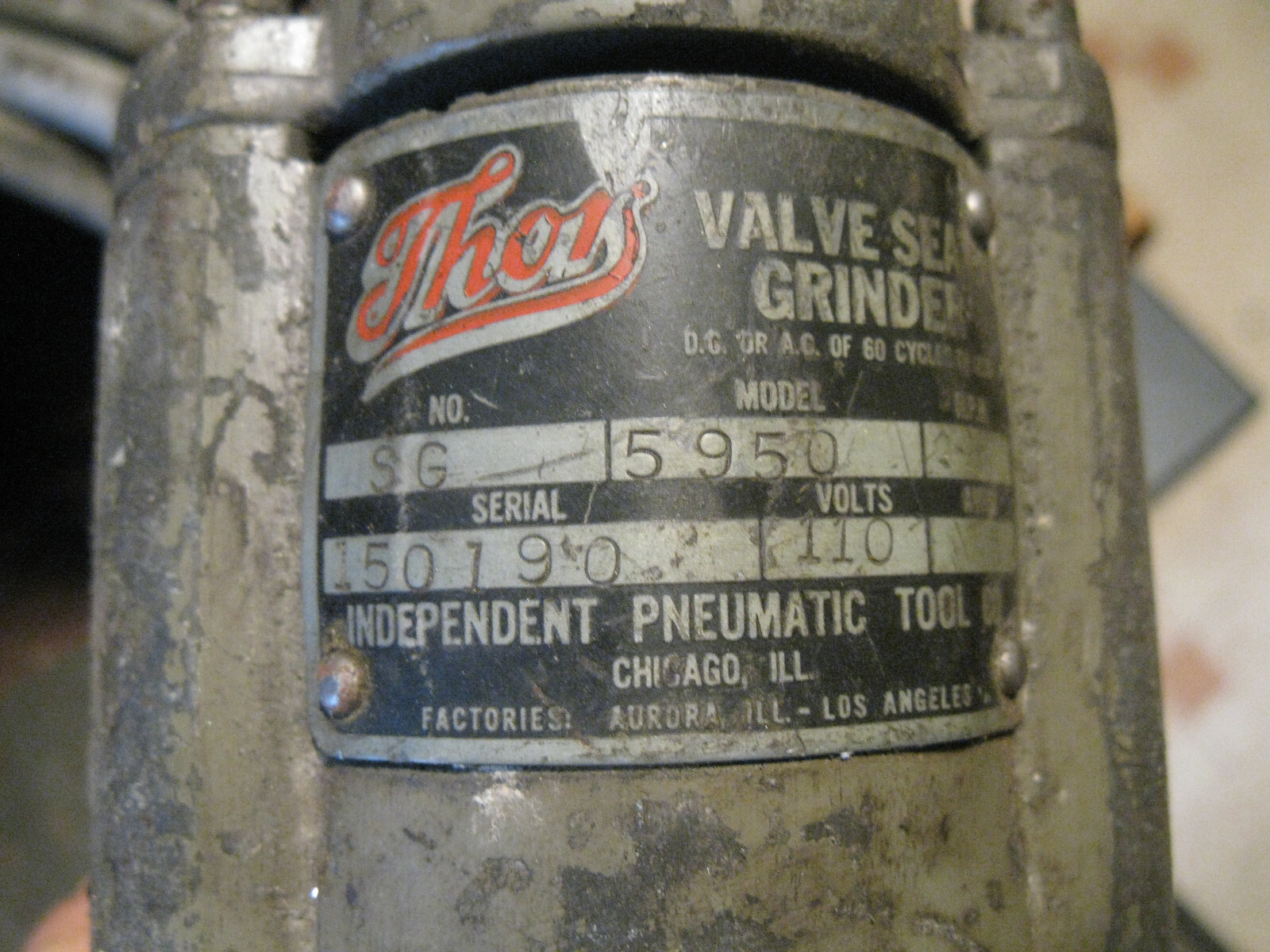 Thor Valve Seat Grinder Set Stone Dressing eBay