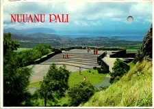 Honolulu HI Nuuanu Pali Lookout Postcard used (20498)