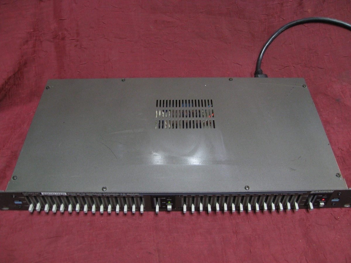 Samson E30, 2/3 Octave Stereo 15 Band Graphic Equalizer, Eq