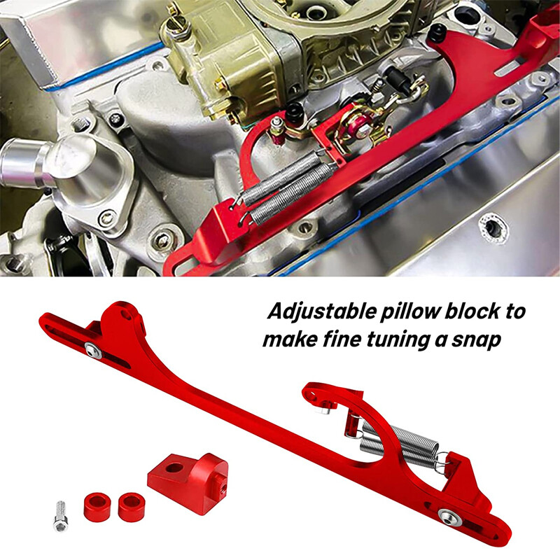 ⭐Throttle Cable Carb Bracket Carburetor 350 for Holley Aluminum 4150