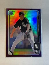 Tyler Danish 2015 Bowman Draft Chrome Purple Refractor #ed /250 #49 CWS Rookie