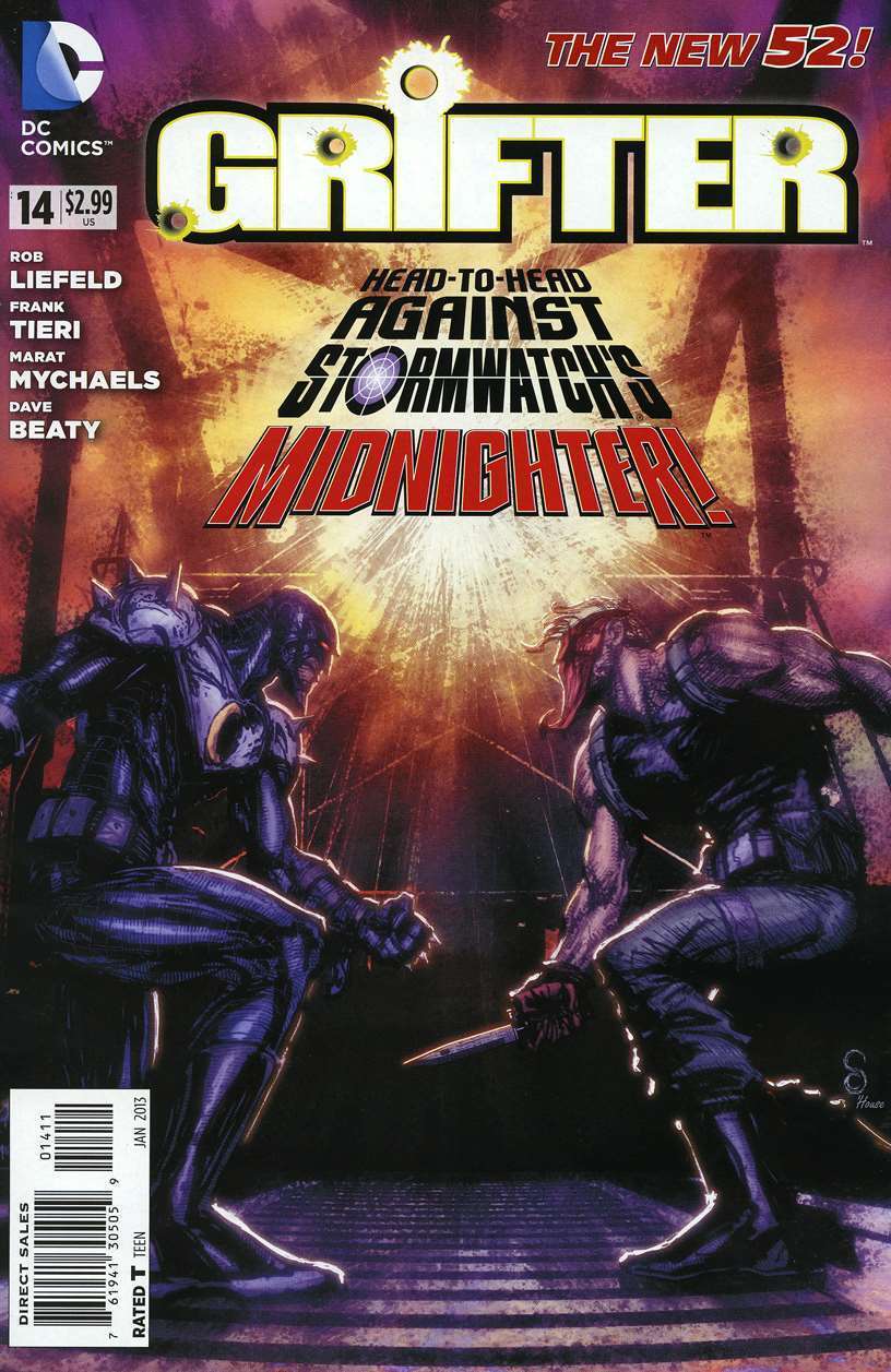 Grifter (3rd Series) #14 VF; DC | New 52 Midnighter - we combine shipping