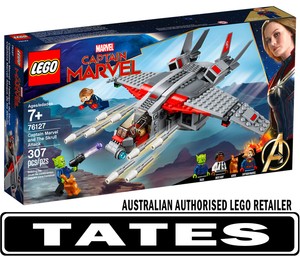 captain marvel and the skrull attack