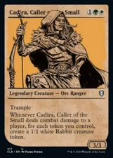 MTG Baldur's Gate SHOWCASE U Cadira Caller of the Small #417 PLAYSET 4x x4