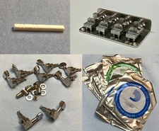 MORTone Electric guitar to 8 string mandocello conversion kit. Brg, nut, tuners