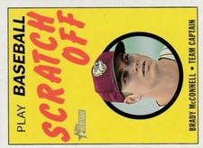 2020 Topps Heritage Minors 1971 Scratch Off #17 Brady McConnell RC Rookie Idaho 