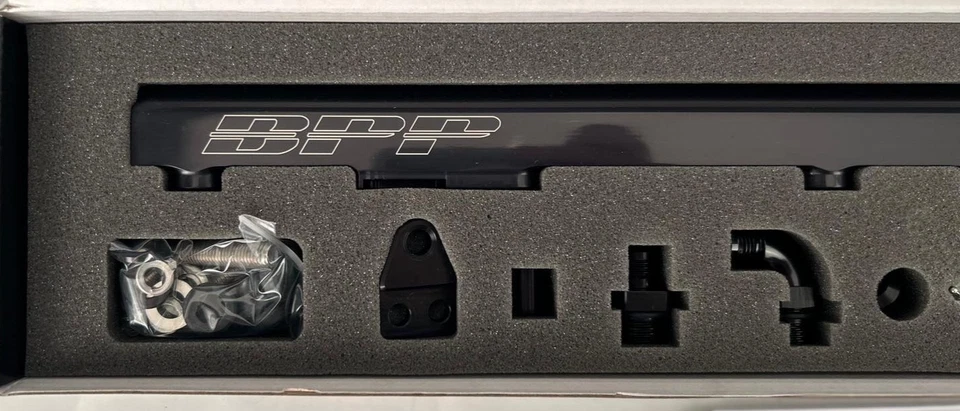 BPP Fits  Nissan RB26DETT Fuel Rail Kit Black - Image 2 of 4