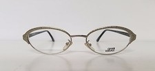 Original Vintage GIANNI VERSACE Oval Metal Rxable Frames Mod G93 Made in Italy
