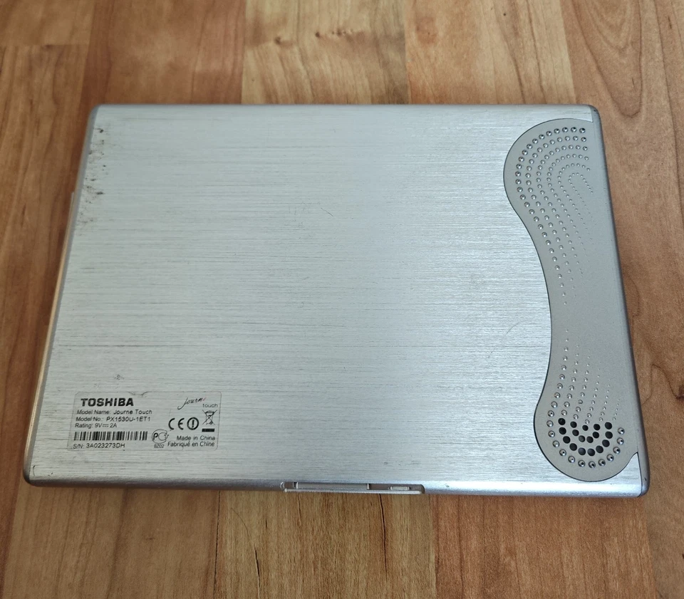 Toshiba Journe Touch PX1530U-1ET1 in silber-grau ( defekt ) - Bild 2 von 2