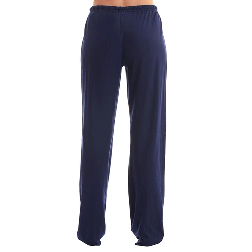 Women's Soft Jogger Sweatpants Elastic Waist Loose Casual Wide Leg Pants Trouser - Picture 7 of 25