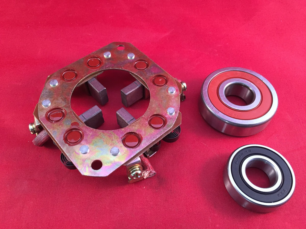 BRUSH HOLDER BRUSHES BEARINGS FOR HITACHI STARTER GENERATOR