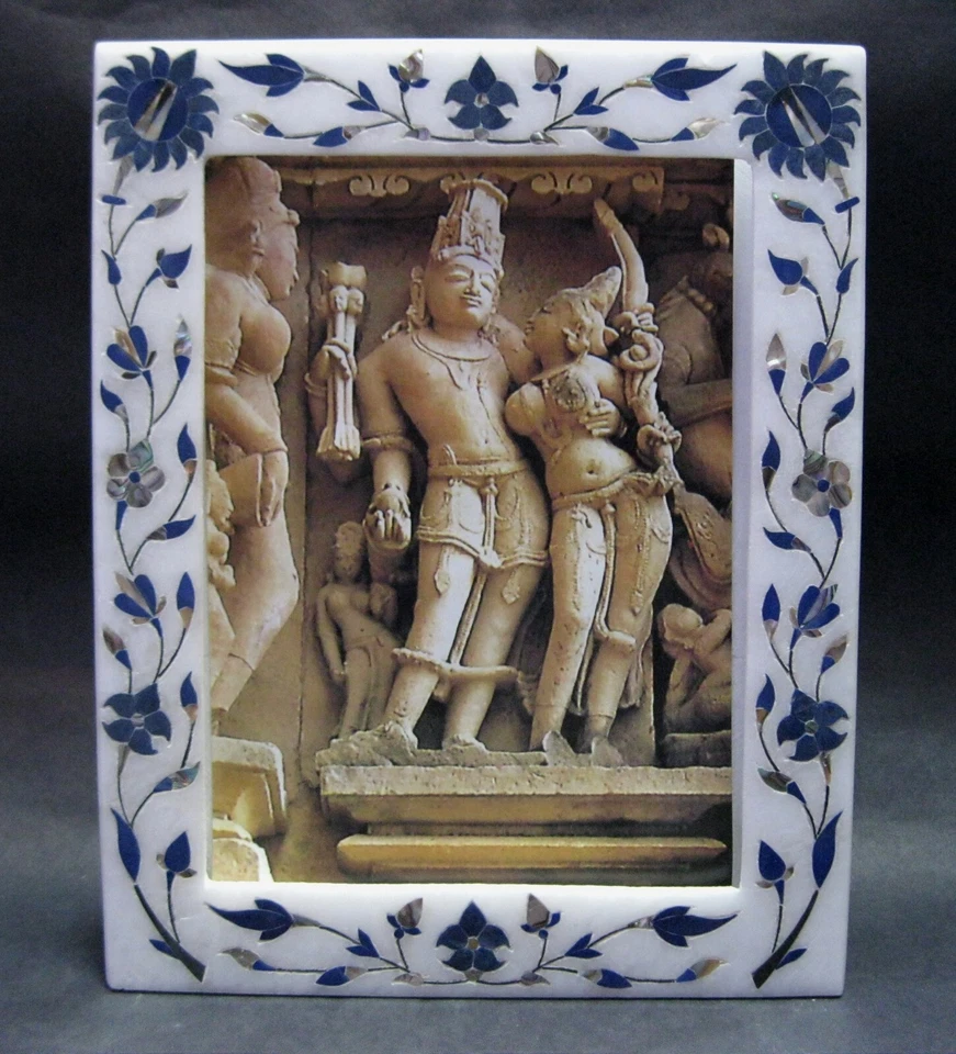 Marble Photo Frame / Gift-able Picture Frame / Collage Frame 10 x 8 Inches - Image 2 of 3