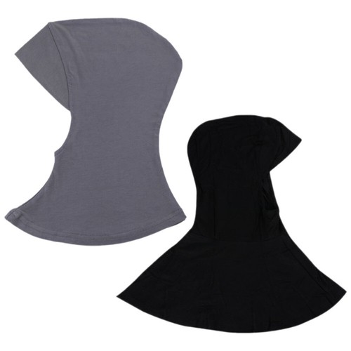 2 Pcs Comfortable Great Practical Useful Safe Hijab Caps For Women Muslim Lady - Picture 8 of 12