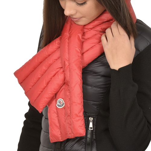 MONCLER Daunenschal Sciarpa Down Puffer Scarf Schal Mufflers Stola Gesteppte New - Bild 5 von 15