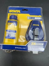 Irwin Strait-Line Wide Door Chalk Fill 100ft/30m Speedline 3x Faster