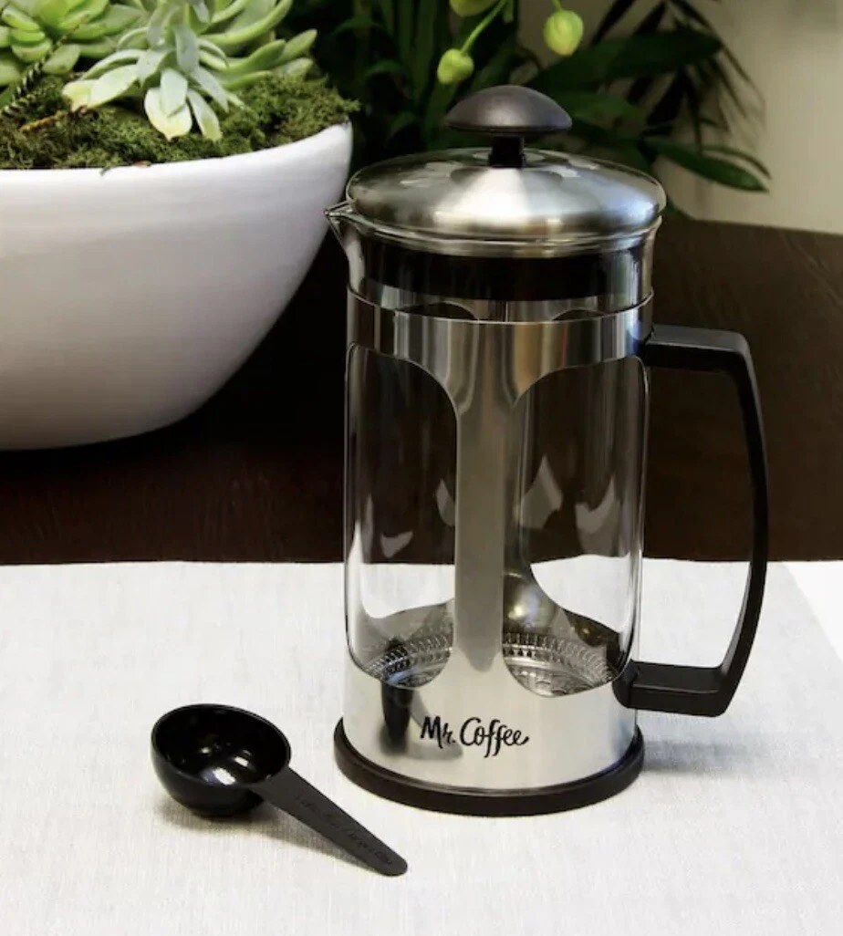 Mr. Coffee Press 1.2 QT Size Brews 38 oz.