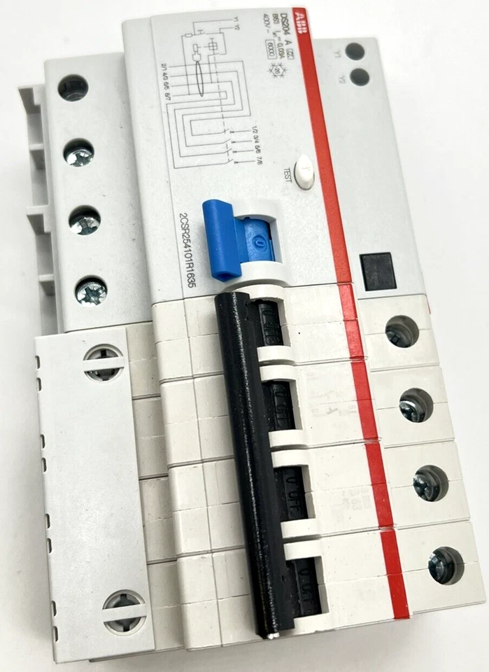 ABB 2CSR254101R1635, DS204A-B63/0,03 Fehlerstrom-Schutzschalter NEU OVP - Image 2 of 4