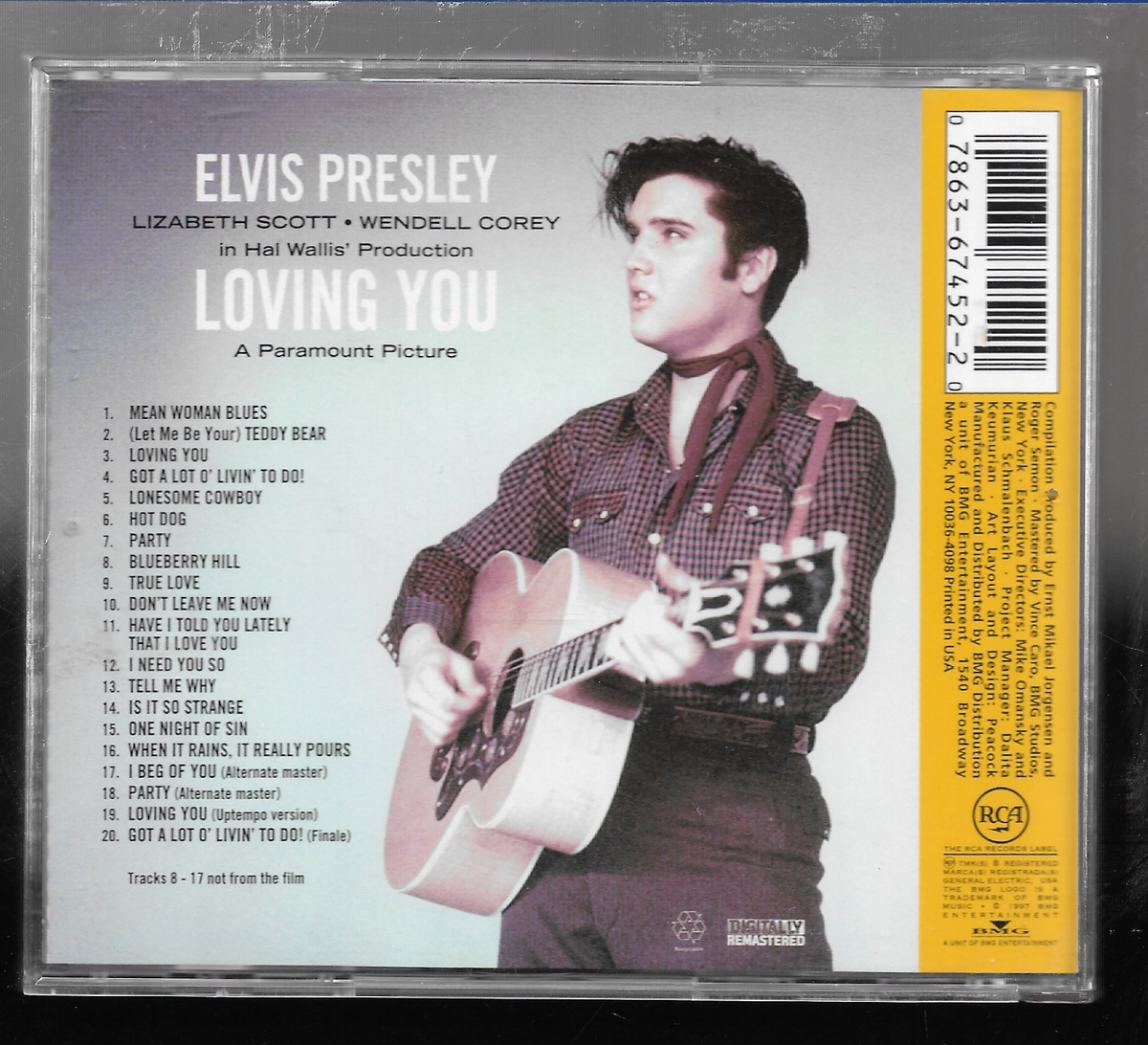 Elvis Presley Loving You ドイツ盤 LP Stereo ELVIS PRESLEY Loving You LP 1962 Stereo Reissue RCA Canada