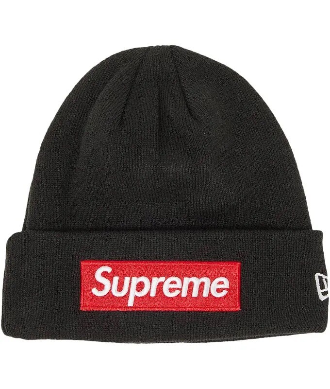 Supreme x New Era Box Logo Beanie (FW22) Black Red | eBay Supreme x New Era Box Logo Beanie (FW22) Black Red | eBay