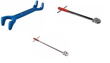Basin Plumber's Wrench  Fixed  / Adjustable Tap & Nut Spanner Heavy Duty