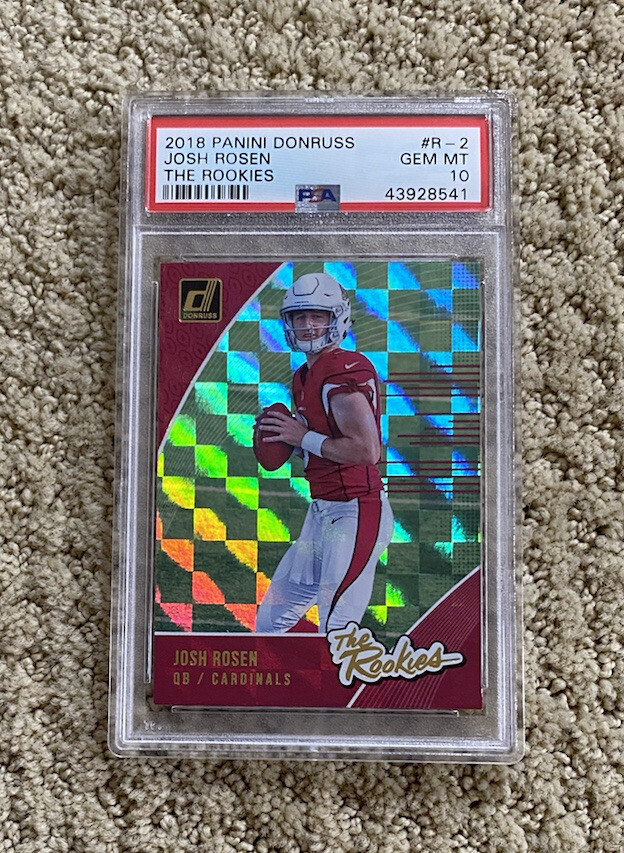 Josh Rosen Panini Donruss the Rookies #R2 Base