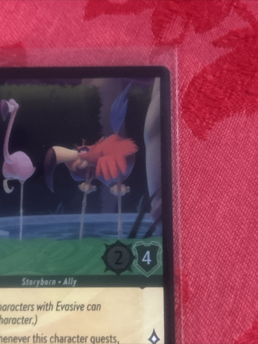 FOIL Disney Lorcana Shimmering Skies - Iago - Fake Flamingo