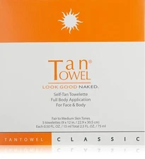 Tan Towel Tan Towel Full Body Classic 5 pack 15ml each