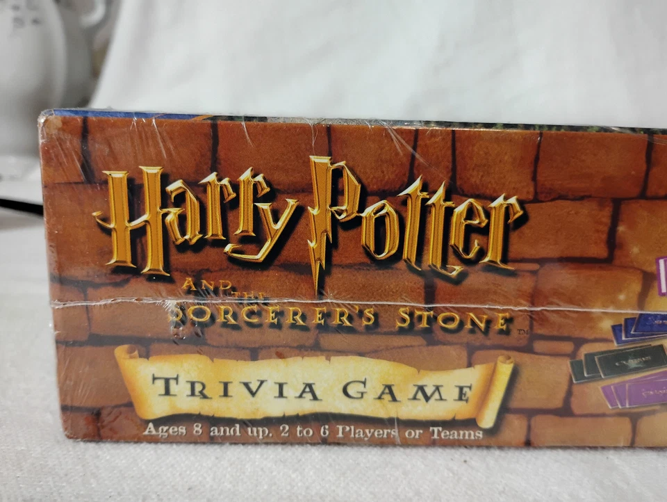 Harry Potter and the Sorcerer's Stone Trivia Game Mattel 2000 Fantasy - New - Image 4 of 4