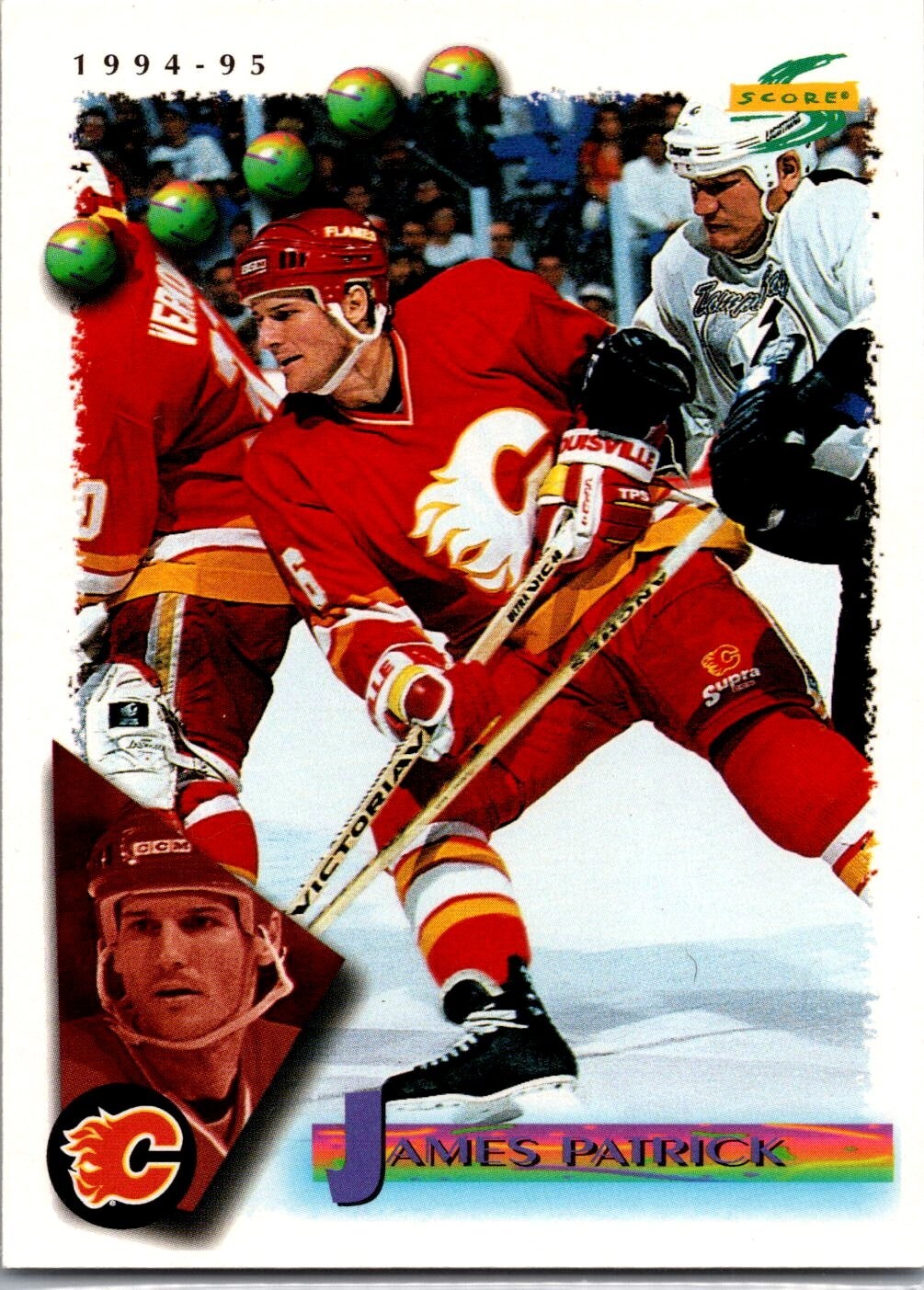 1994-95 Score Hockey - #8 James Patrick