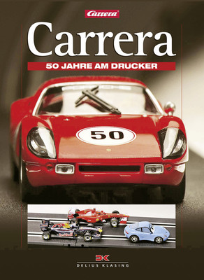 CARRERA 50 Jahre am Drücker Geschichte Rennbahn Autos Bahn Bildband Buch Book
