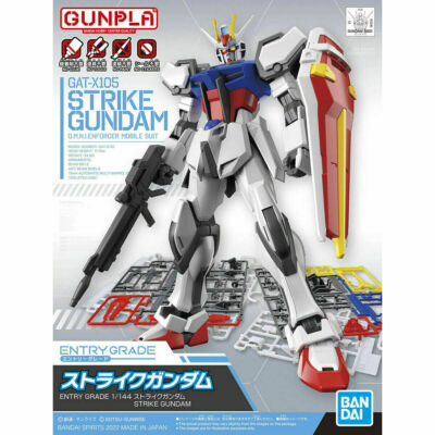模型+プラモデル BANDAI - 1/60  Strike Gundam GAT-X105 Seed Amazon.com: Bandai Hobby Strike Gundam Seed 1/60 Perfect