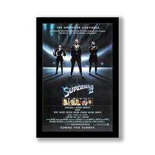 SUPERMAN 2 - 11x17 Framed Movie Poster by Wallspace