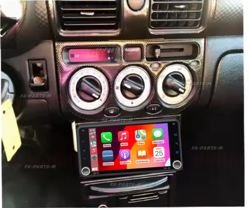 4+64G FOR 2000-2005 TOYOTA MR2 SPYDER CarPlay Android15 Car Stereo Radio GPS BT Foto 3 de 4