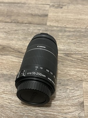 Canon EF-S 55-250mm f 1:4-5.6 IS II Zoom Lens Macro 1.1m/3.6ft