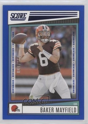2022 Score Showcase 36/100 Baker Mayfield #203 0h1