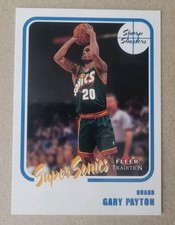2000-01 Fleer Tradition Sharp Shooters #12SS Gary Payton Seattle SuperSonics